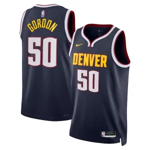 Stupendo Prestigioso Aaron Gordon Denver Nuggets Nike Unisex Swingman Replica Jersey Icon Edition Navy