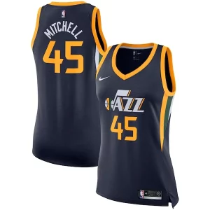 Splendido Accattivante Comodo Donovan Mitchell Utah Jazz Nike Women's Swingman Jersey Icon Edition Navy