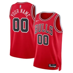 Versatile Delizioso Magnifico Chicago Bulls Nike Unisex Swingman Custom Jersey Red Icon Edition