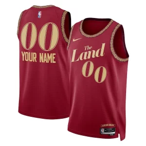 Elegante Fascinante Eccezionale Cleveland Cavaliers Nike Unisex 2023/24 Custom Swingman Jersey Wine City Edition