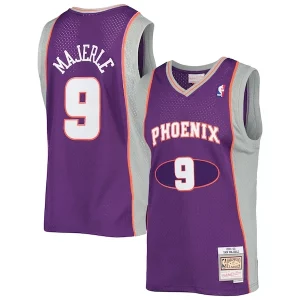 Accattivante Trendy Dan Majerle Phoenix Suns 2001/02 Hardwood Classics Swingman Jersey Purple