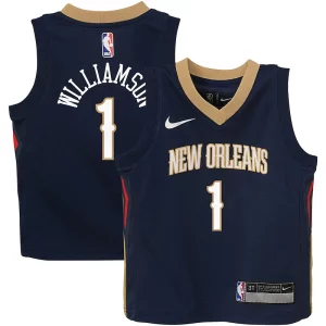 Gorgeous Zion Williamson New Orleans Pelicans Nike Toddler Swingman Player Jersey Icon Edition Navy