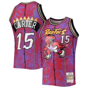 Ottimo Vince Carter Toronto Raptors Hardwood Classics 1998/99 Lunar New Year Swingman Jersey Purple