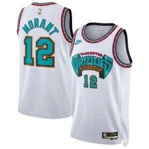 Magnifico Ja Morant Memphis Grizzlies Nike Unisex 2024/25 Swingman Jersey White Classic Edition