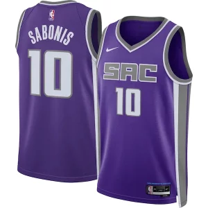 Moderno Robusto Domantas Sabonis Sacramento Kings Nike Unisex Swingman Jersey Icon Edition Purple