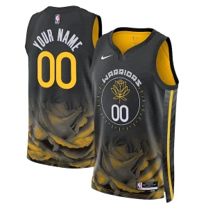 Stupendo Resistente Golden State Warriors Nike Unisex 2022/23 Swingman Custom Jersey City Edition Black