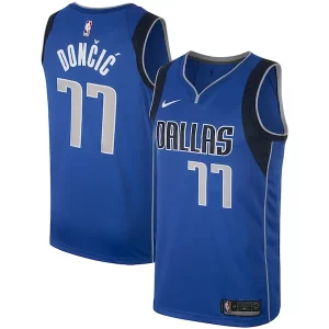 Elegante Sofisticato Dallas Mavericks Luka Doncic Nike Men's Swingman Jersey Royal