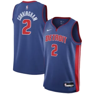 Ottimo Versatile Cade Cunningham Detroit Pistons Nike Youth Swingman Jersey Icon Edition Blue