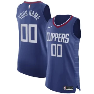 Fascinante Attraente Moderno LA Clippers Nike 2020/21 Authentic Custom Jersey Blue Icon Edition