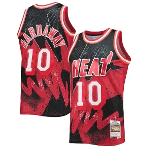 Comodo Prestigioso Tim Hardaway Miami Heat Hardwood Classics 1996/97 Hyper Hoops Swingman Jersey Scarlet