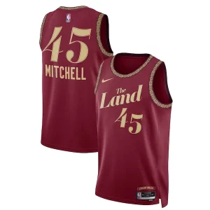 Trendy Splendido Donovan Mitchell Cleveland Cavaliers Nike Unisex 2023/24 Swingman Jersey Wine City Edition