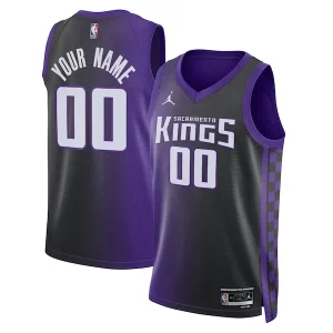 Versatile Elegante Sacramento Kings Jordan Brand Unisex Swingman Custom Jersey Statement Edition Purple