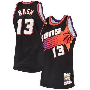 Carino Steve Nash Phoenix Suns 1996/97 Hardwood Classics Authentic Jersey Black