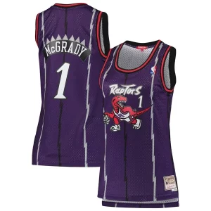 Splendido Tracy McGrady Toronto Raptors Women's 1998/99 Hardwood Classics Swingman Jersey Purple