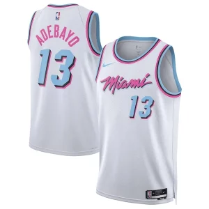Magnifico Ottimo Elegante Bam Adebayo Miami Heat Nike Unisex 2024/25 Swingman Player Jersey City Edition White