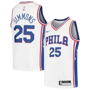 Classico Ben Simmons Philadelphia 76ers Nike Youth Swingman Jersey White/Royal