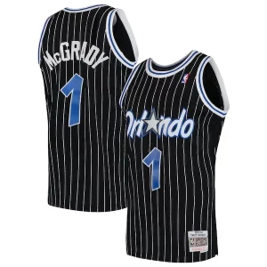 Resistente Stupendo Sofisticato Tracy McGrady Orlando Magic Hardwood Classics Swingman Jersey Black/Blue
