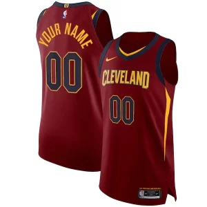 Attraente Versatile Cleveland Cavaliers Nike Authentic Custom Jersey Wine Icon Edition