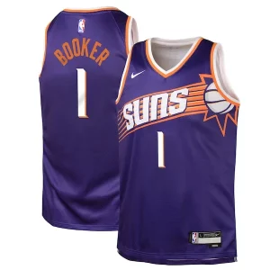 Duraturo Bellissimo Prestigioso Devin Booker Phoenix Suns Nike Youth Swingman Jersey Icon Edition Purple