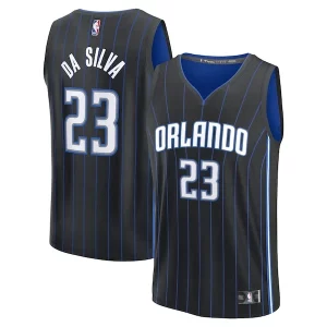 Fascinante Comodo Cool Tristan da Silva Orlando Magic Youth 2024 NBA Draft Fast Break Player Jersey Icon Edition Black