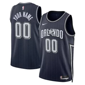 Robusto Resistente Lussuoso Orlando Magic Nike Unisex 2023/24 Custom Swingman Jersey Navy City Edition
