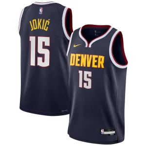 Stupendo Eccezionale Nikola Jokic Denver Nuggets Nike Youth Swingman Jersey Icon Edition Navy