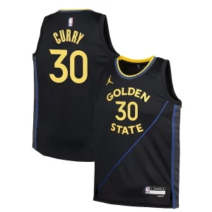 Meraviglioso Stephen Curry Golden State Warriors Jordan Brand Youth Swingman Jersey Statement Edition Navy