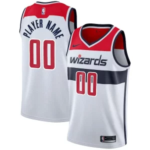 Ottimo Comodo Versatile Washington Wizards Nike 2020/21 Swingman Custom Jersey Association Edition White