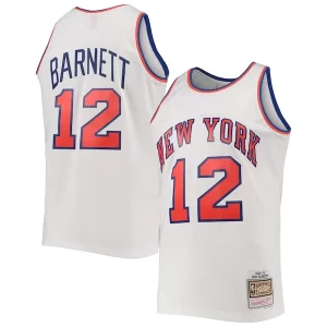 Stupendo Cool Meraviglioso Dick Barnett New York Knicks 1969/70 Hardwood Classics Swingman Jersey White