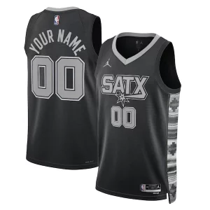 Duraturo Raffinato Resistente San Antonio Spurs Jordan Brand Unisex 2022/23 Swingman Custom Jersey Statement Edition Black
