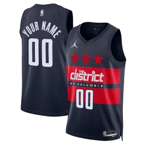Accattivante Washington Wizards Jordan Brand Unisex 2024/25 Custom Swingman Jersey Statement Edition Navy
