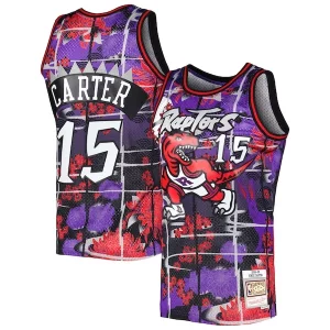Meraviglioso Vince Carter Toronto Raptors 1998/99 Hardwood Classics Lunar New Year Swingman Jersey Purple