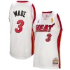 Incantevole Dwyane Wade Miami Heat 2005 06 Authentic Player Jersey White