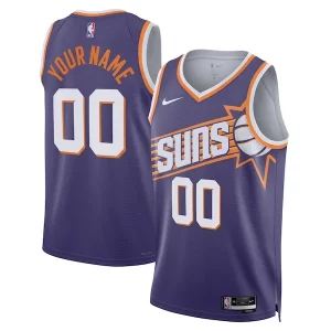 Incantevole Phoenix Suns Nike Unisex Swingman Custom Jersey Purple Icon Edition