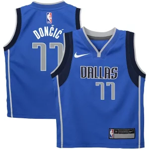 Stupendo Ottimo Fascinante Luka Dončić Dallas Mavericks Nike Preschool Swingman Player Jersey Icon Edition Blue