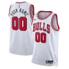 Comodo Eccezionale Stupendo Chicago Bulls Nike Unisex Swingman Custom Jersey White Association Edition