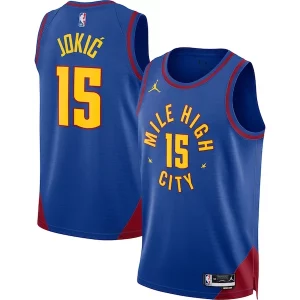 Carino Nikola Jokic Denver Nuggets Jordan Brand Unisex Swingman Jersey Statement Edition Blue