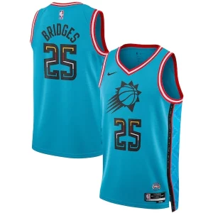 Classico Mikal Bridges Phoenix Suns Nike Unisex 2022/23 Swingman Jersey City Edition Turquoise