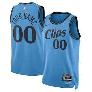 Cool Sofisticato Magnifico LA Clippers Nike Unisex 2024/25 Custom Swingman Jersey City Edition Light Blue