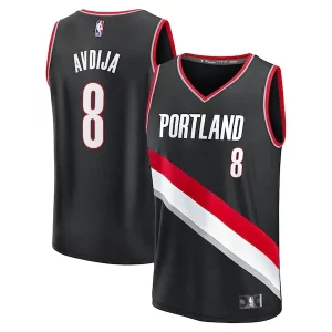 Duraturo Deni Avdija Portland Trail Blazers Fast Break Replica Player Jersey Icon Edition Black