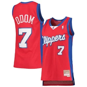 Fantastico Accattivante Lamar Odom LA Clippers Women's 2000/01 Hardwood Classics Swingman Jersey Red