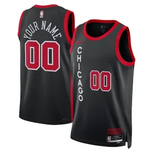 Robusto Chicago Bulls Nike Unisex 2023/24 Custom Swingman Jersey Black City Edition