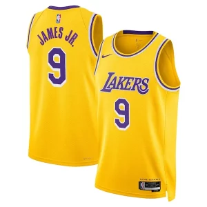 Incantevole Resistente Bronny James Los Angeles Lakers Nike Unisex 2024 Offseason Addition Nike Swingman Jersey Gold