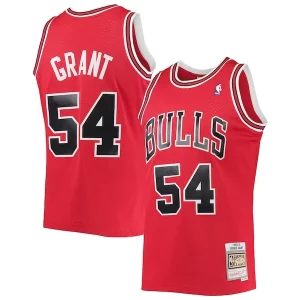 Lussuoso Attraente Ottimo Horace Grant Chicago Bulls 1990/91 Throwback Dark Swingman Jersey Red