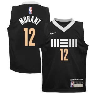 Meraviglioso Moderno Carino Ja Morant Memphis Grizzlies Nike Toddler Swingman Replica Jersey City Edition Black