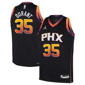 Lussuoso Moderno Kevin Durant Phoenix Suns Jordan Brand Youth 2022/23 Swingman Jersey Statement Edition Black