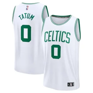 Magnifico Jayson Tatum Boston Celtics Youth Fast Break Replica Player Jersey Association Edition White