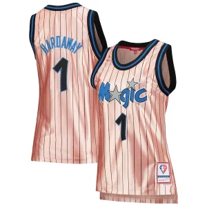 Sofisticato Attraente Raffinato Penny Hardaway Orlando Magic Women's 75th Anniversary Rose Gold 1993 Swingman Jersey Pink