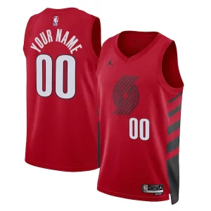 Magnifico Portland Trail Blazers Jordan Brand Unisex 2022/23 Swingman Custom Jersey Statement Edition Red