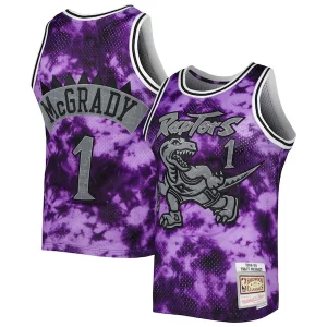 Fantastico Tracy McGrady Toronto Raptors 1998/99 Galaxy Swingman Jersey Purple